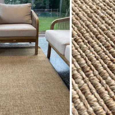 Picture of Ribbed Grain Outdoor Factory Shop Rug