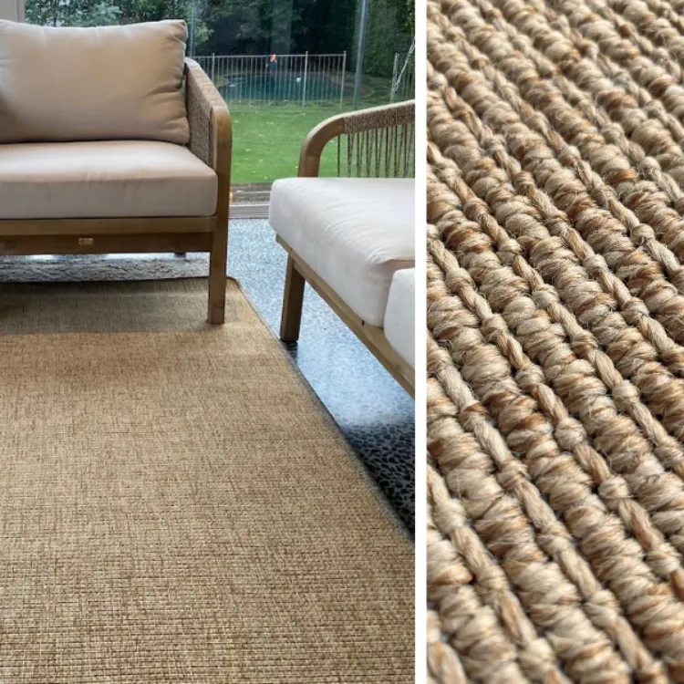 Picture of Ribbed Grain Outdoor Factory Shop Rug