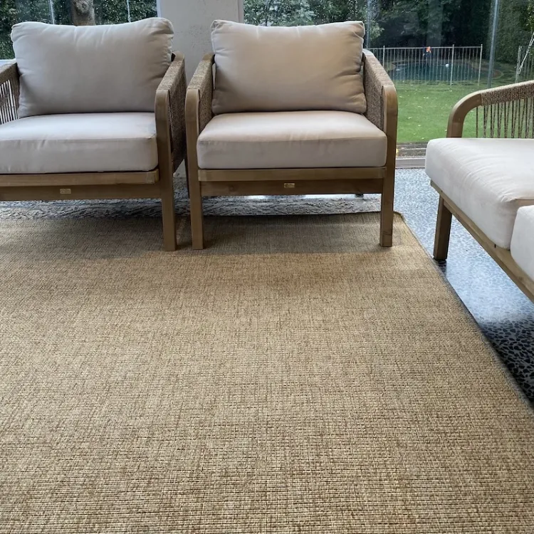 Picture of Ribbed Grain Outdoor Factory Shop Rug