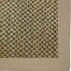 Sisal Storm Cloud Natural Rug
