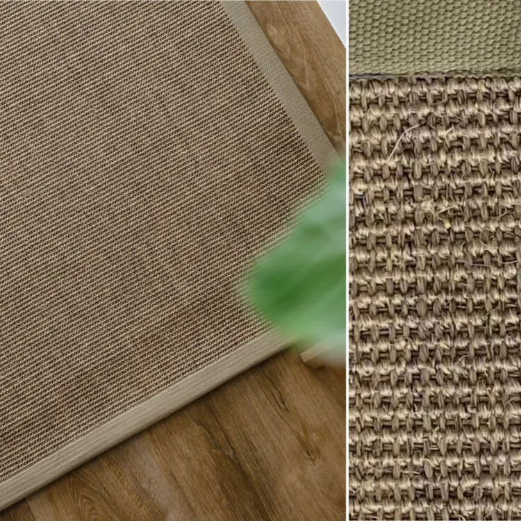 Picture of 2.00 x 1.45 Sisal Grey Beard Factory Shop Rug
