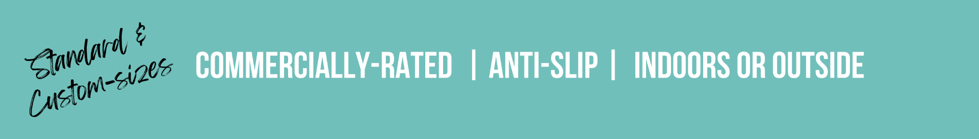 Robust (Latex-Backed) 🌦