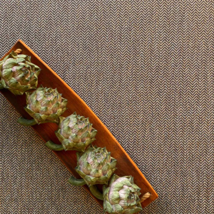 Picture of 4.00 x 4.35 Arrow Pecan Outdoor Rug