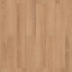Bare Oak laminate shown flat, its natural blond grain running the length of the board
