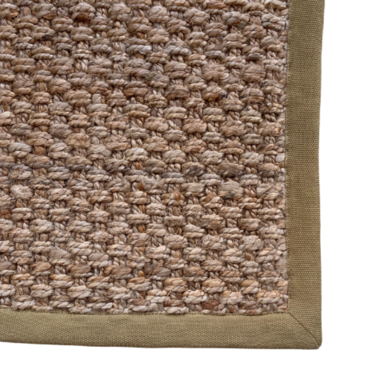 Picture of 1.40 x 4.50 Jute Platted Gold Factory Shop Rug