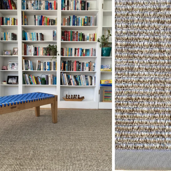 Picture of 0.60 x 1.70  Sisal Linen Short Natural Runner