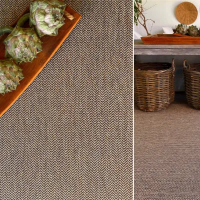 Picture of 1.60 x 2.40 Arrow Pecan Factory Shop Outdoor Rug