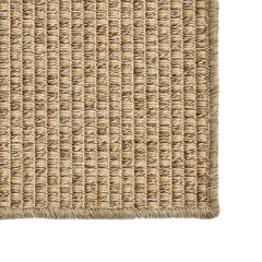 Picture of 1.22 x 3.90 Chunky Boucle Camel Factory Shop Outdoor Rug