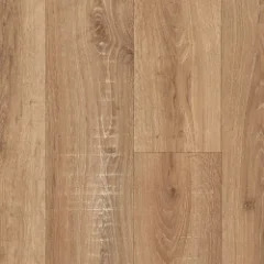 Honey Wood vinyl shown flat, a warm honey-toned oak plank pattern
