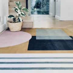 Picture of Bauhaus Blush Printed Rug