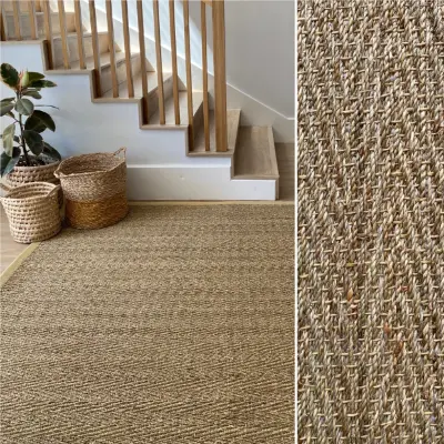 Picture of 1.50 x 3.50 Seagrass Herringbone Factory Shop Rug