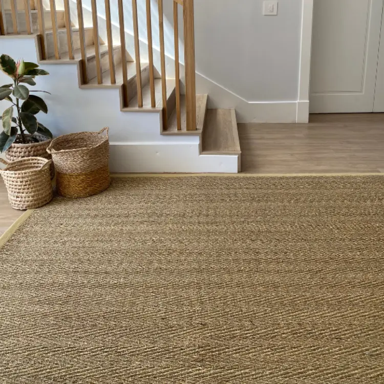 Picture of 1.50 x 3.50 Seagrass Herringbone Factory Shop Rug