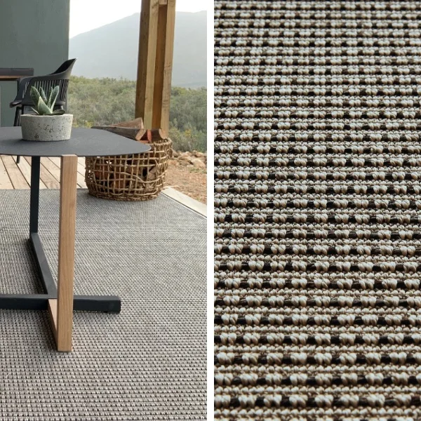 Picture of 0.90 x 9.30 Panama Taupe Long Outdoor Runner