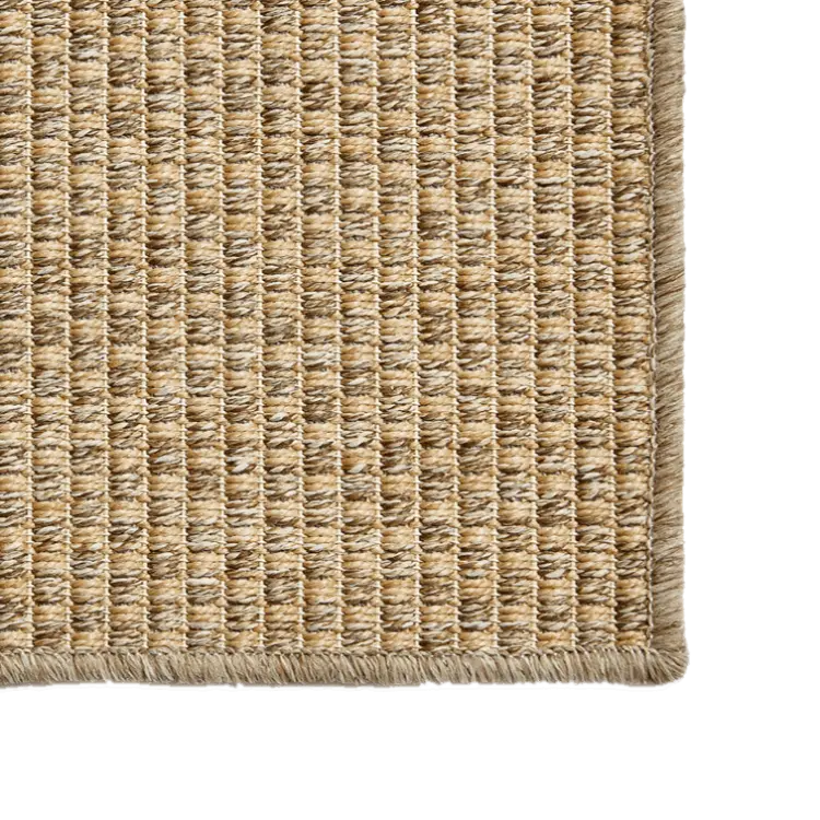 Picture of 1.50 x 2.50 Chunky Boucle Camel Factory Shop Outdoor Rug