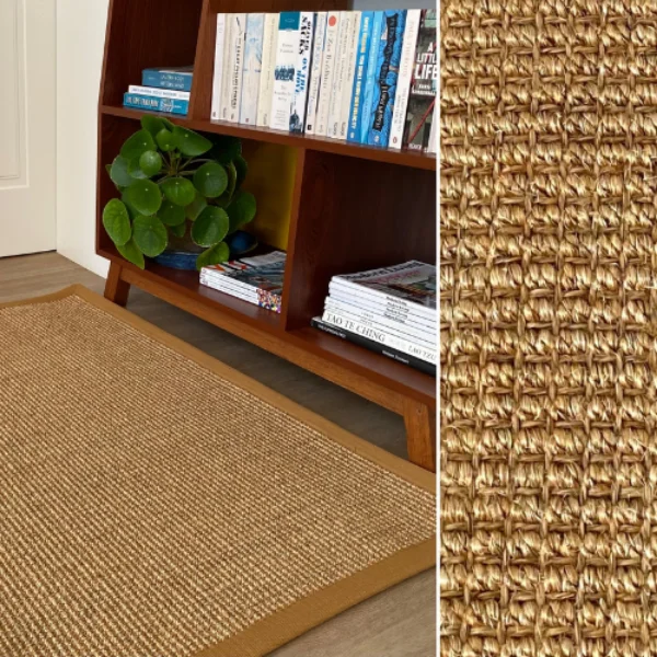 Picture of 0.80 x 7.20 Sisal Saffron Long Natural Runner