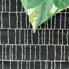 Picture of 3.96 x 1.80 Stacks Mono Outdoor Rug