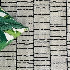 Picture of 3.96 x 1.80 Stacks Mono Outdoor Rug