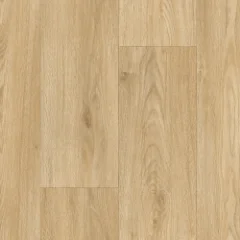 Easy Fit Savannah vinyl flooring - light golden oak plank pattern shown flat