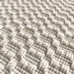 Picture of Veld Knotted Ecru Wall to Wall Carpet