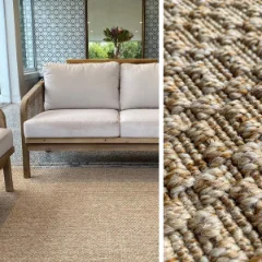 Knotted Grain Rug