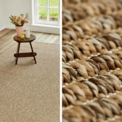 Chunky Boucle Camel Rug
